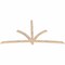 Ekena Millwork Davenport Smooth Timber Gable Bracket, Douglas Fir, 96"W x 52"H x 1 1/2"D x 3 1/2"F, 13/12 Pitch GBW096X52X0204DAV00SDF - alternate 3